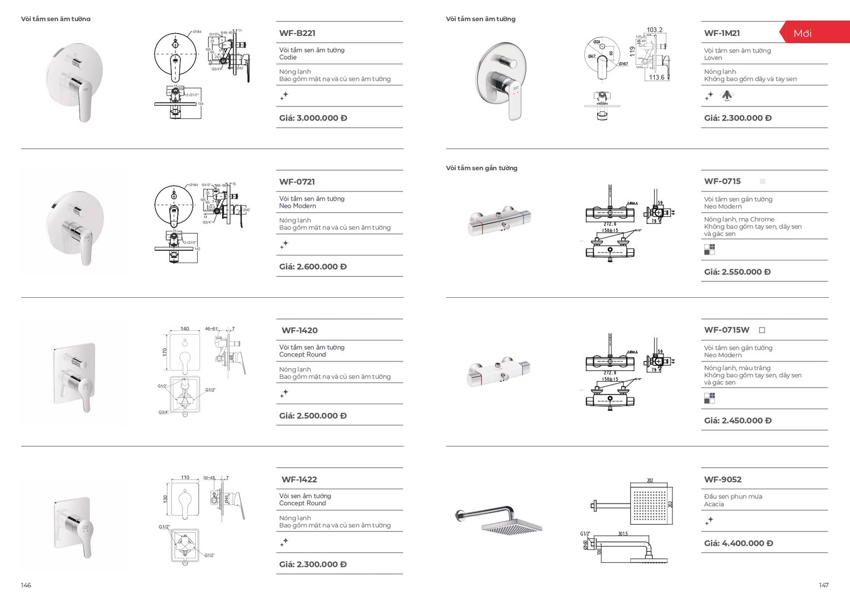 Thiết bị vệ sinh AMERICAN STANDARD Catalogue và Bảng giá mới nhất 2025 /Page 73